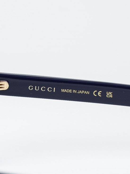 Gucci Women Eyeglasses Transparent Blue Square GG0927O 006 NEW AUTHENTIC main image 4